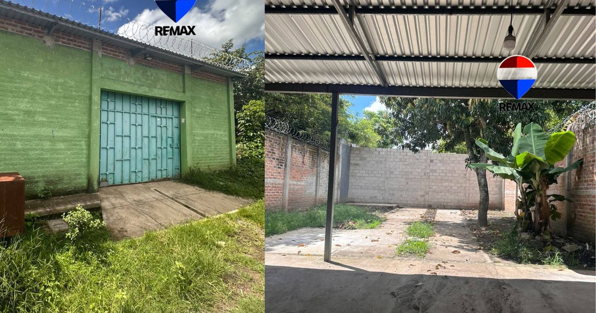 Lote 10x20 m + muros perimetrales y portón, parqueo techado. plano agua+ electricidad instalados.